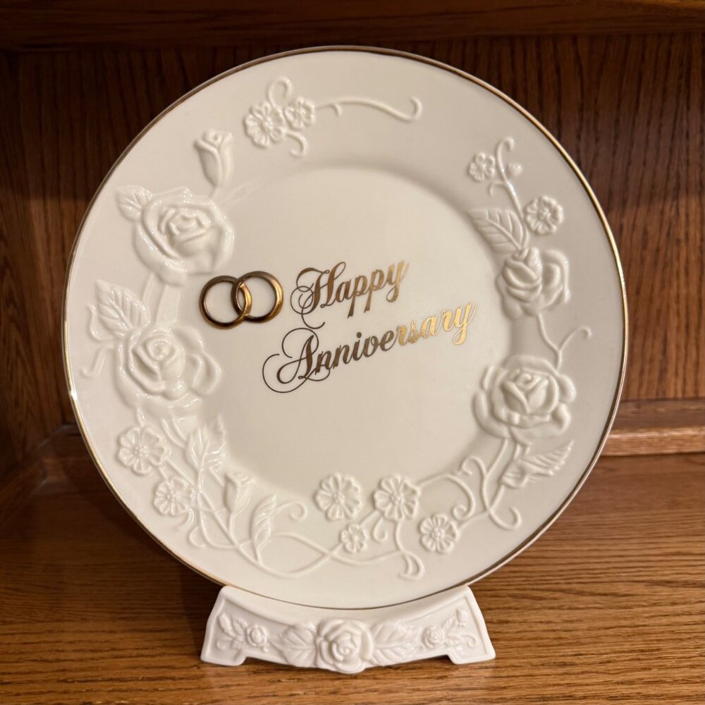 50th Anniversary Decorative Plate